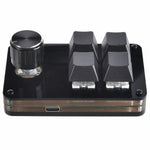 Custom Mini Keyboard Ergonomic Mini Keyboard with 4 Keys and 1 Knob