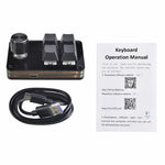 Custom Mini Keyboard Ergonomic Mini Keyboard with 4 Keys and 1 Knob