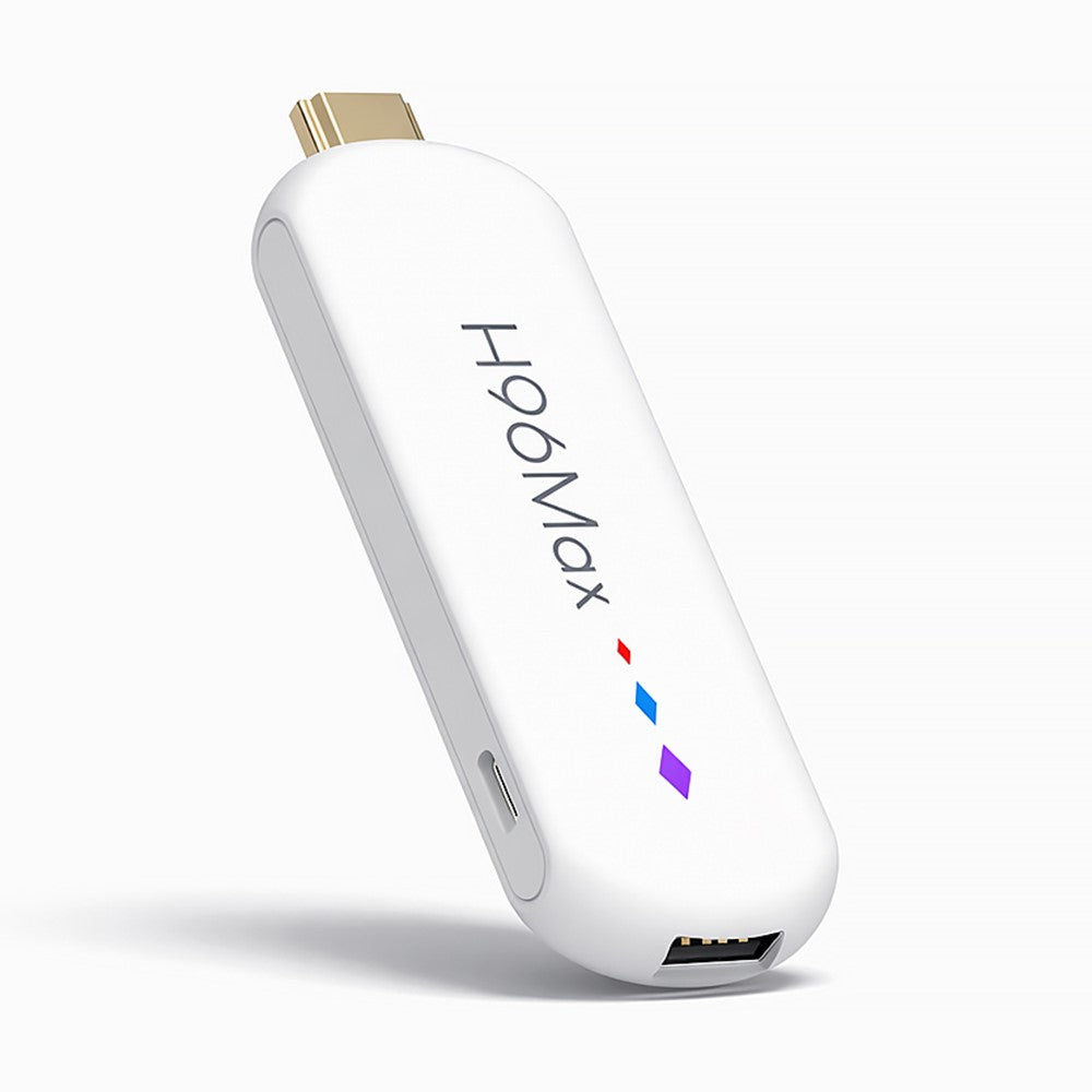 H96 MAX M20 L3 Android 14 TV Stick 4K HDR Streaming Medieafspiller med Google Voice Assistant 2GB + 16GB