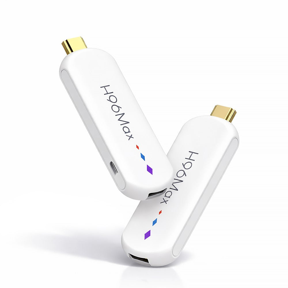 H96 MAX M20 L3 Android 14 TV Stick 4K HDR Streaming Medieafspiller med Google Voice Assistant 2GB + 16GB