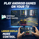 H96 MAX M20 L3 Android 14 TV Stick 4K HDR Streaming Medieafspiller med Google Voice Assistant 2GB + 16GB