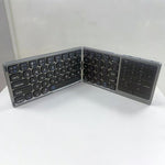 FK328T Foldable Wireless Bluetooth-compatible Keyboard 2 in 1 Numeric Keypad Touchpad for iOS Android Windows Mac
