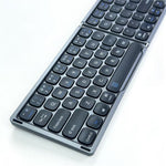 FK328T Foldable Wireless Bluetooth-compatible Keyboard 2 in 1 Numeric Keypad Touchpad for iOS Android Windows Mac