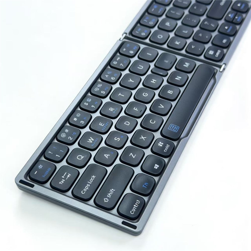 FK328T Foldable Wireless Bluetooth-compatible Keyboard 2 in 1 Numeric Keypad Touchpad for iOS Android Windows Mac