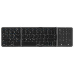 B089 ST Ultra Thin Tri-Folding Wireless Bluetooth-compatible Keyboard with Smart Trackpad for iOS / Android / Windows
