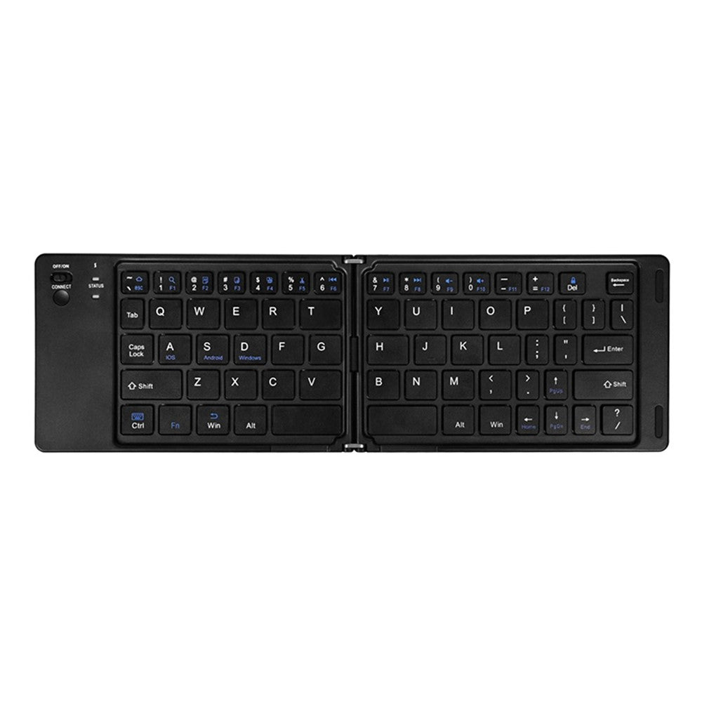 B028 Wireless Keyboard Bluetooth-compatible Foldable Keyboard for iPad Tablet Phone Laptop