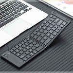 B028 Wireless Keyboard Bluetooth-compatible Foldable Keyboard for iPad Tablet Phone Laptop