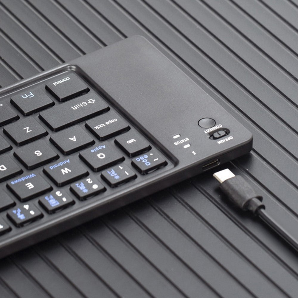 B028 Wireless Keyboard Bluetooth-compatible Foldable Keyboard for iPad Tablet Phone Laptop