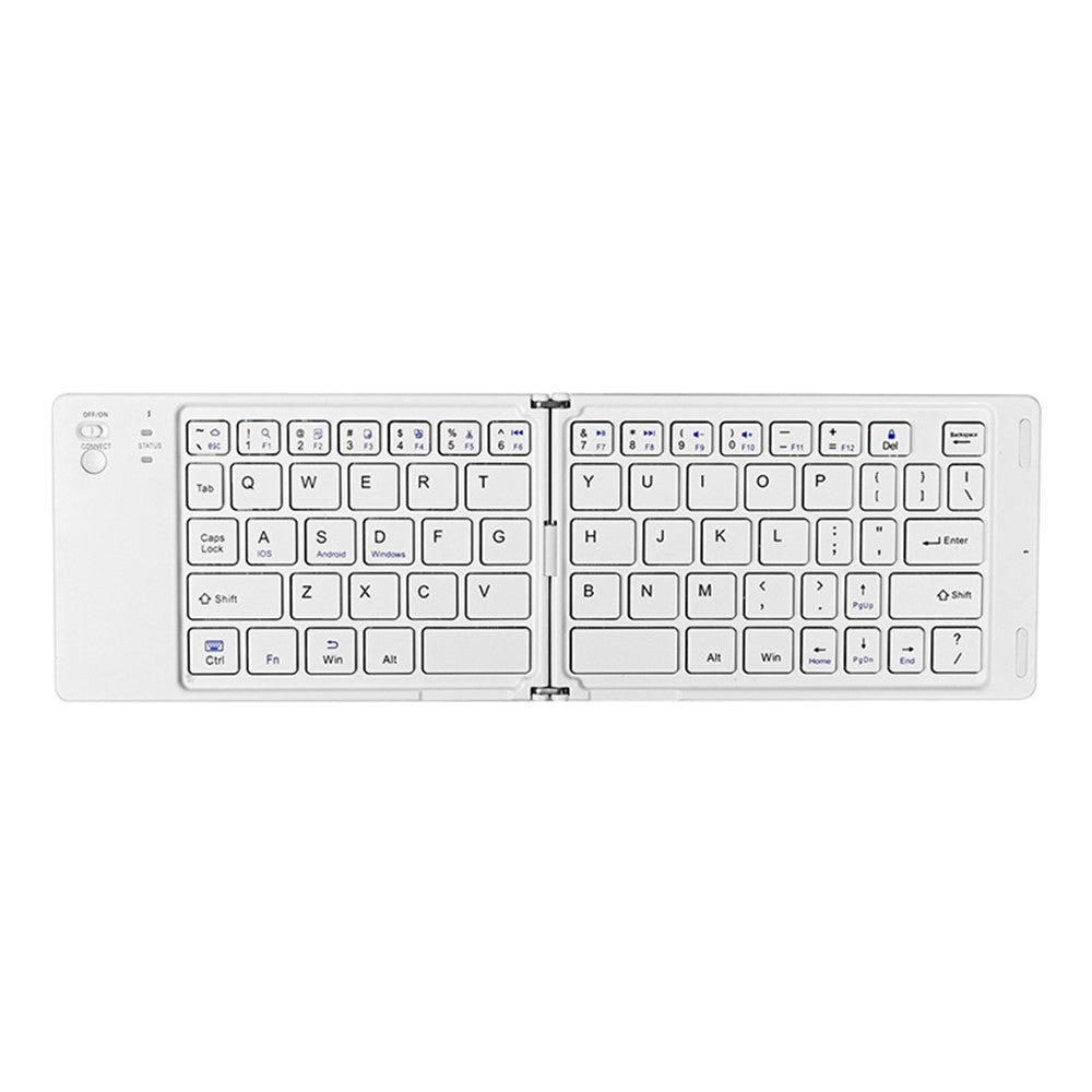 B028 Wireless Keyboard Bluetooth-compatible Foldable Keyboard for iPad Tablet Phone Laptop