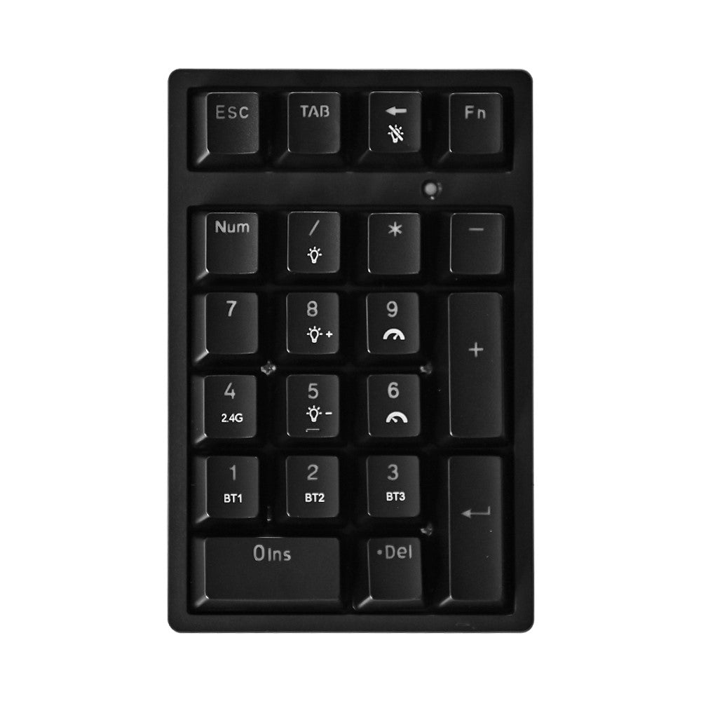 K18 21 Keys RGB Mechanical Numpad Bluetooth-compatible 3-Mode Wireless Keyboard