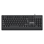ERAZER K102 104 tangenter USB-trådbundet datortangentbord för stationär dator och företag (investerat av Lenovo)
