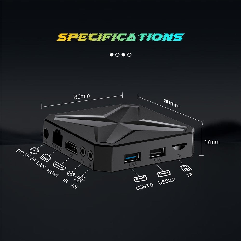 Q1 MINI+ 2G+8G TV Box RK3518 8K  /  4K WiFi 6 Dual Band Android 14 Bluetooth-compatible 5.4 Google Play Streaming Media Player