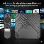 X99 MAX 2+8GB Android 14 TV Box RK3518 WiFi 6 4K HD Medieafspiller med Bluetooth-kompatibel 5.0 Stemmefjernbetjening