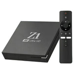 Z1 2+16GB Android 15.0 TV Box 4K Ultra HD WiFi 6 Dual Band 2.4G / 5G Bluetooth-kompatibel stemmefjernbetjening
