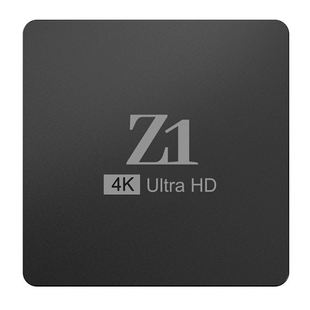 Z1 2+16GB Android 15.0 TV Box 4K Ultra HD WiFi 6 Dual Band 2.4G / 5G Bluetooth-kompatibel stemmefjernbetjening