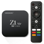 EMODERN Z1 AIR 2+16GB Android 15.0 TV Box 8K Ultra HD 2.4G / 5G WiFi Bluetooth-kompatibel stemmefjernbetjening