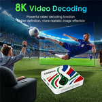 G96MAX Android 16 TV Box S905L 8K Medieafspiller Streaming-enhed Indbygget Chromecast, 8+128GB