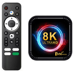 TV98 RK3528 4+32GB Android TV-boks 2.4G / 5G WiFi6 Bluetooth-kompatibel 8K UHD Medieafspiller