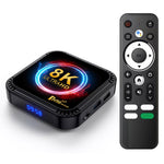 TV98 RK3528 4+32GB Android TV-box, 8K Ultra HD, 5G WiFi, Bluetooth-kompatibel 4.0, mediaspelare för hemunderhållning