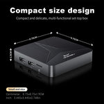 TV98 RK3518 Android TV Box Rockchip Quad Core 2+16GB Dual Band WiFi Bluetooth-kompatibel stemmefjernbetjening til Hjemmeunderholdning