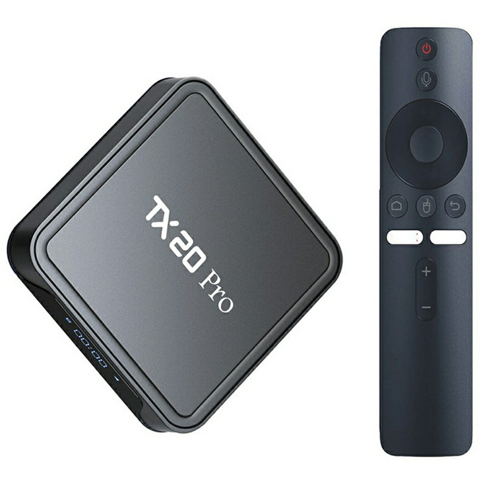 TX20 Pro 16+256GB Android 15 TV-boks 12K Ultra HD Dual WiFi Bluetooth-kompatibel stemmefjernbetjening medieafspiller