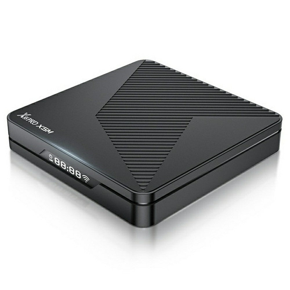 X88 PRO X5M 2+16GB Android 14 TV Box S905 6nm 4K HDR10+ WiFi 6 Bluetooth-kompatibel 5.0 med stemmefjernbetjening til streaming