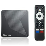 X88 PRO X5M 4+32GB Android 14 TV Box S905 6nm 4K HDR10+ WiFi 6 Bluetooth-compatible 5.0 with Voice Remote Control for Streaming