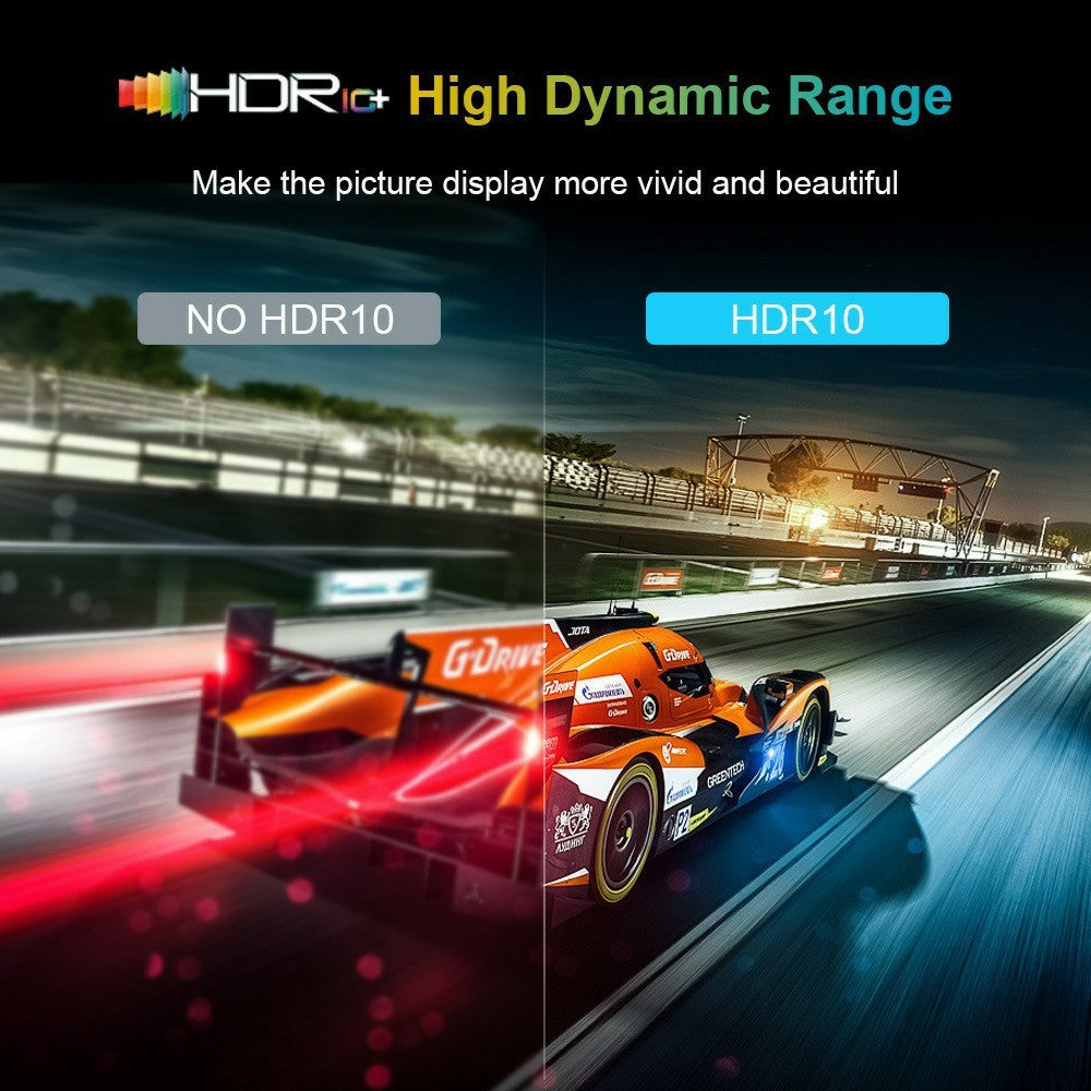 TV98 H728 Android 14 TV-boks 8K Ultra HD videoafkodning WiFi 6 dual-band smart medieafspiller til hjemmebiograf, 4+32GB