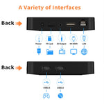 TX2000Pro 16+256GB Android TV Box 4K UHD Quad Core A53 Dual WiFi BT5.0 Medieafspiller til Home Entertainment