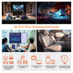 TX2000Pro 16+256GB Android TV Box 4K UHD Quad Core A53 Dual WiFi BT5.0 Medieafspiller til Home Entertainment