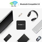 TX2000Pro 16+256GB Android TV Box 4K UHD Quad Core A53 Dual WiFi BT5.0 Medieafspiller til Home Entertainment