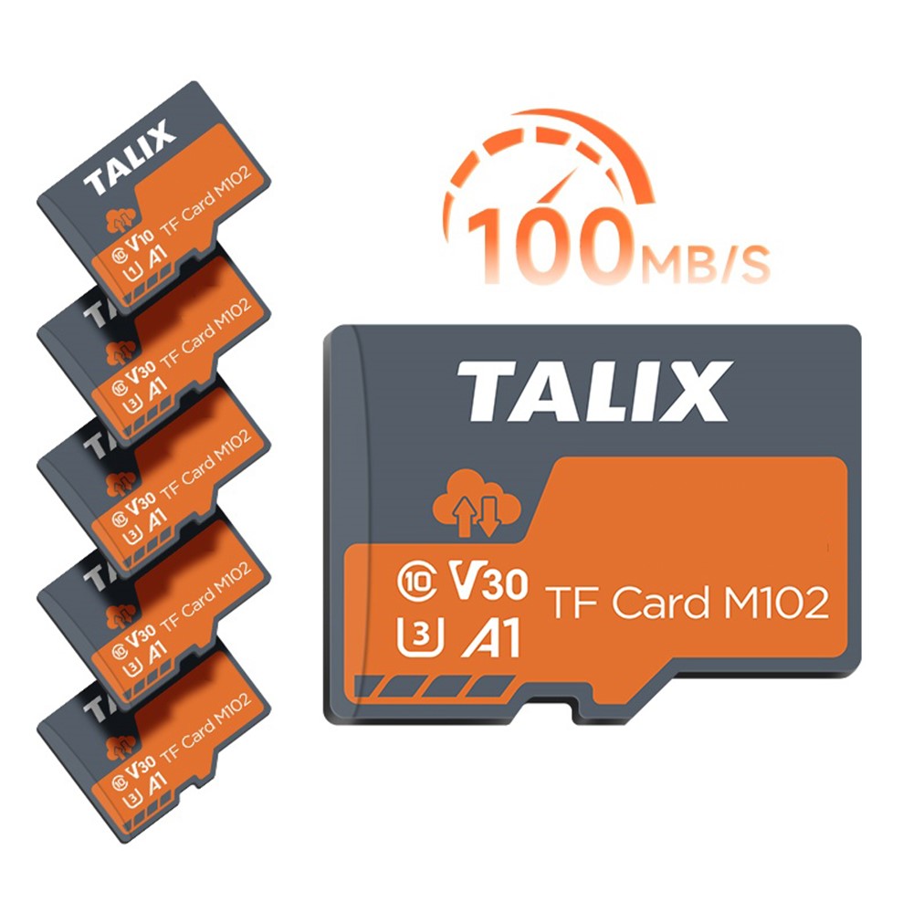 TALIX M102-512G TF Card 512GB U3 V30 A1 4K UHD Video Storage Memory Card for Smartphone Camera