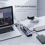 ORICO BT2U3-16AB Aluminum Alloy Multi-Port USB 3.0 Hub Splitter with Individual Switches