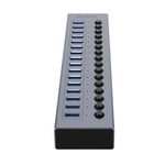 ORICO BT2U3-16AB Aluminum Alloy Multi-Port USB 3.0 Hub Splitter with Individual Switches
