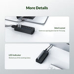 ORICO CT2U3-10AB ABS Multi-port USB3.0 HUB with Individual Switches