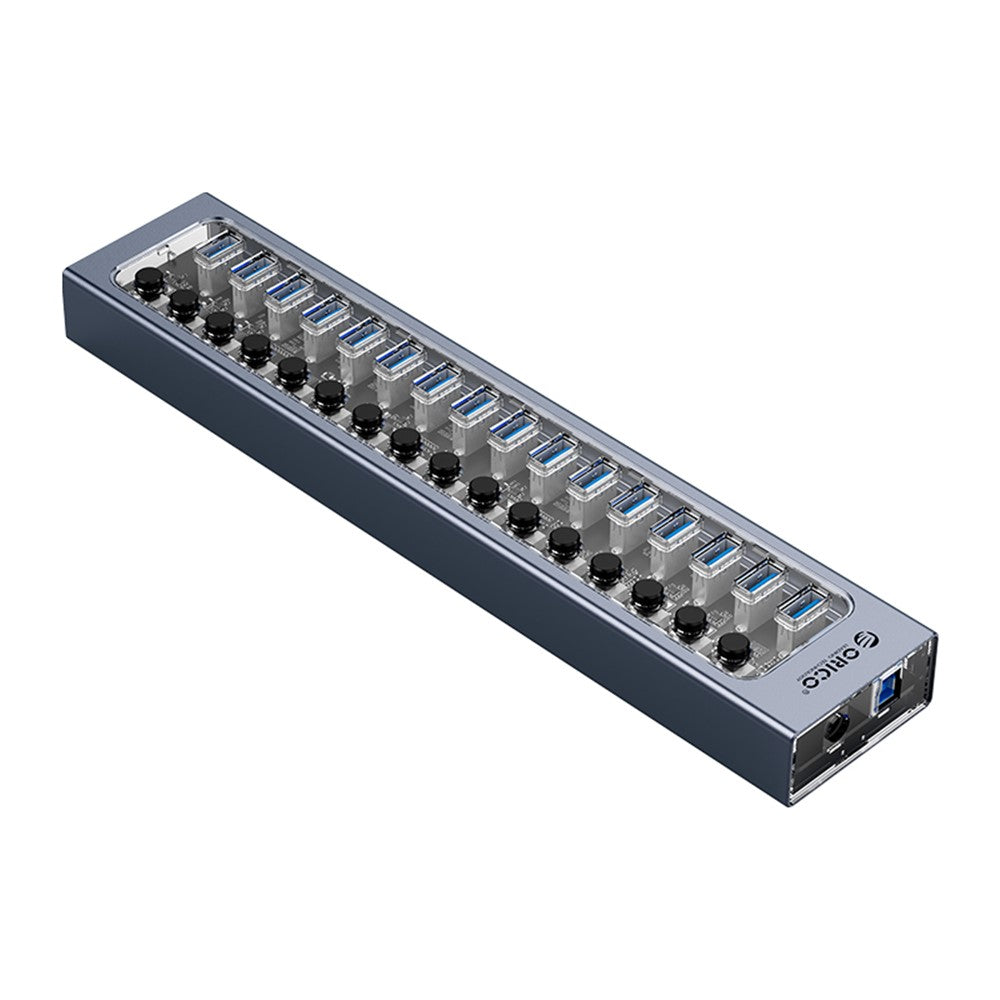ORICO AT2U3-16AB aluminiumlegering + PC USB3.0 multi-port HUB med individuelle kontakter