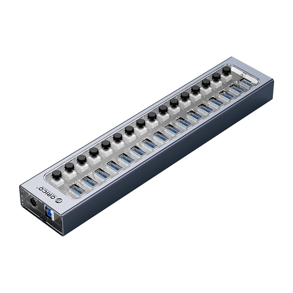 ORICO AT2U3-16AB aluminiumlegering + PC USB3.0 multi-port HUB med individuelle kontakter
