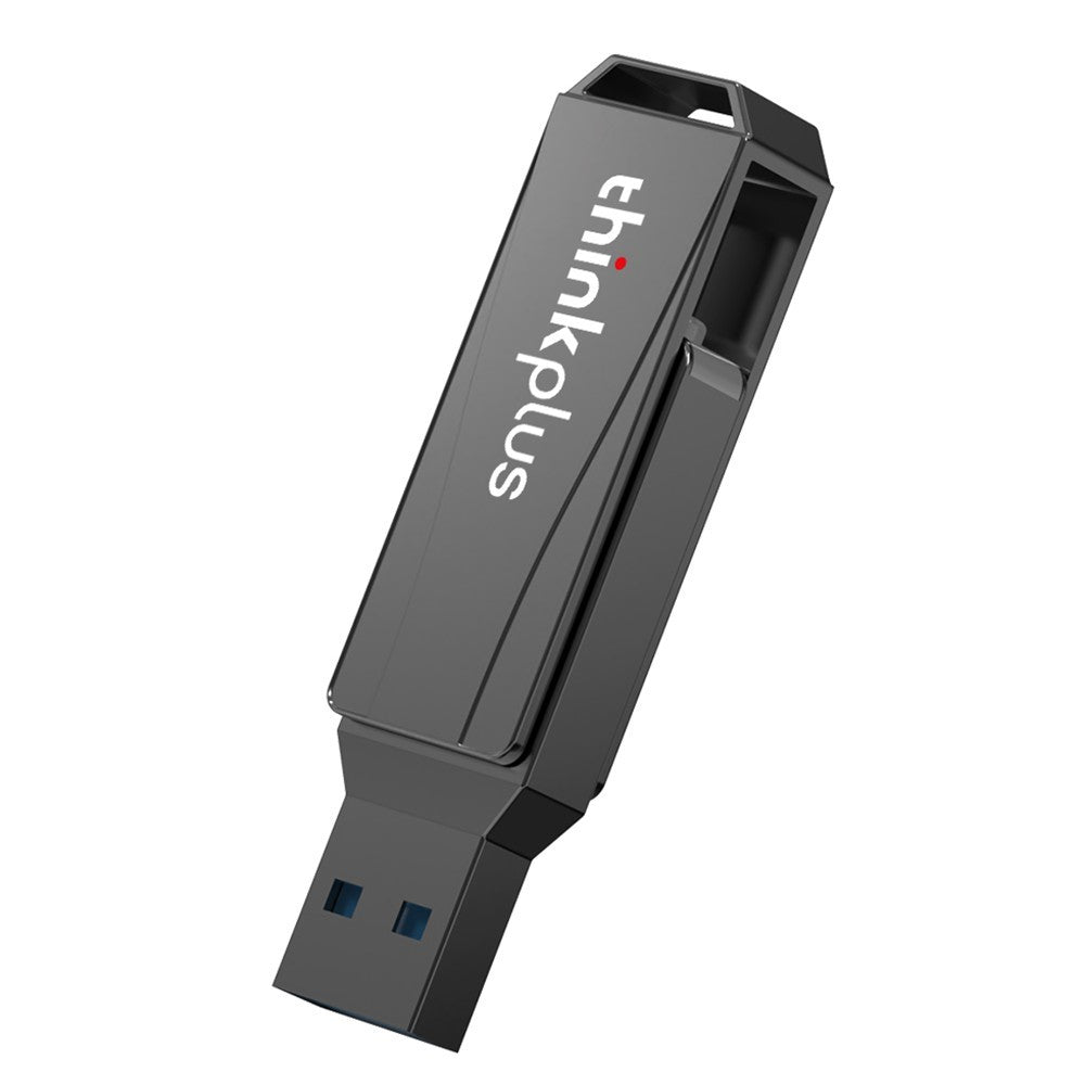 LENOVO THINKPLUS MU252 64GB USB+Type C 2-in-1 Memory Stick for iPhone 15 Series Fast Data Readin USB C 3.1 Thumb Flash Drive