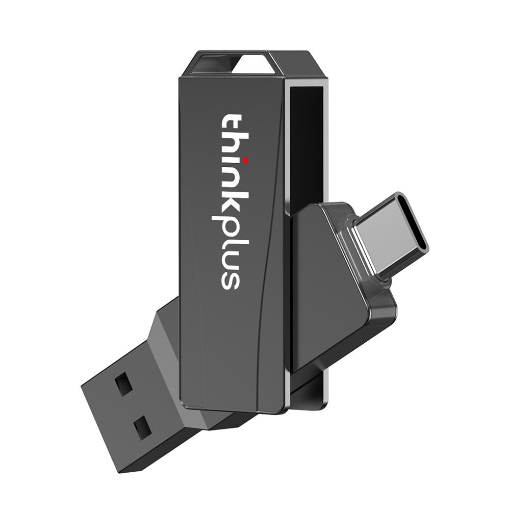 LENOVO Thinkplus MU252 128GB for iPhone 15 Series USB / Type-C Data Transfer U-Disk Memory Stick High Speed USB-C 3.1 Flash Drive