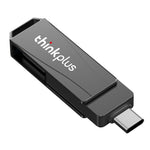 LENOVO Thinkplus MU252 128GB for iPhone 15 Series USB / Type-C Data Transfer U-Disk Memory Stick High Speed USB-C 3.1 Flash Drive