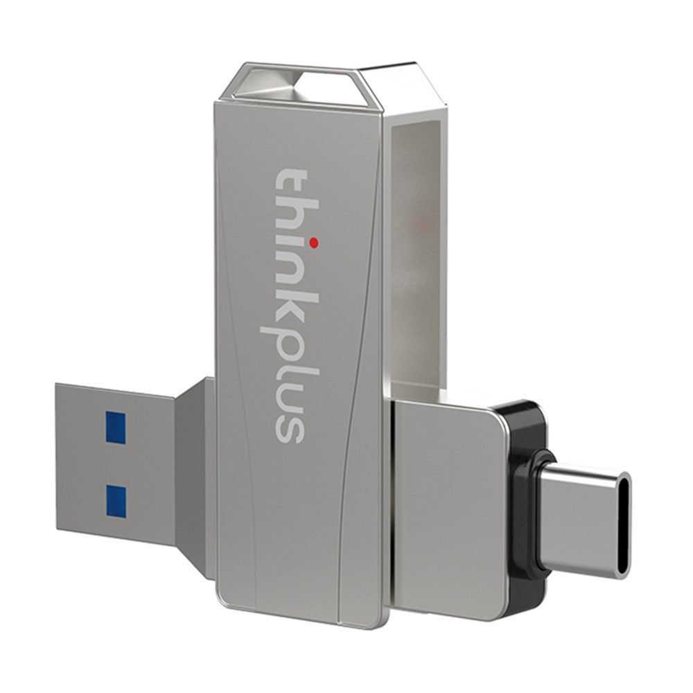 LENOVO Thinkplus MU252 128GB for iPhone 15 Series USB / Type-C Data Transfer U-Disk Memory Stick High Speed USB-C 3.1 Flash Drive