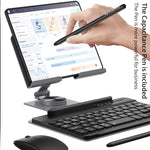 For Samsung Galaxy Z Fold5 5G / Z Fold4 5G / Fold3 5G / Fold2 5G / Fold 5G Keyboard Magnetic Folding Stand with Mouse Stylus Pen