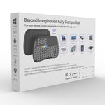 M9 RC muse-tastatur-kombination med IR-læringsfunktion mini trådløst tastatur understøtter touchpad stemme