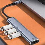 USB-C Hub Adapter Type-C til 4K 60Hz HD+USB 3.1+USB 2.0x2+USB 3.0+PD 100W Konverter Dock