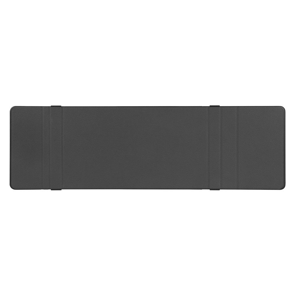 B077T Trådløst Bluetooth-kompatibelt foldbart tastatur i PU-læder med touchpad