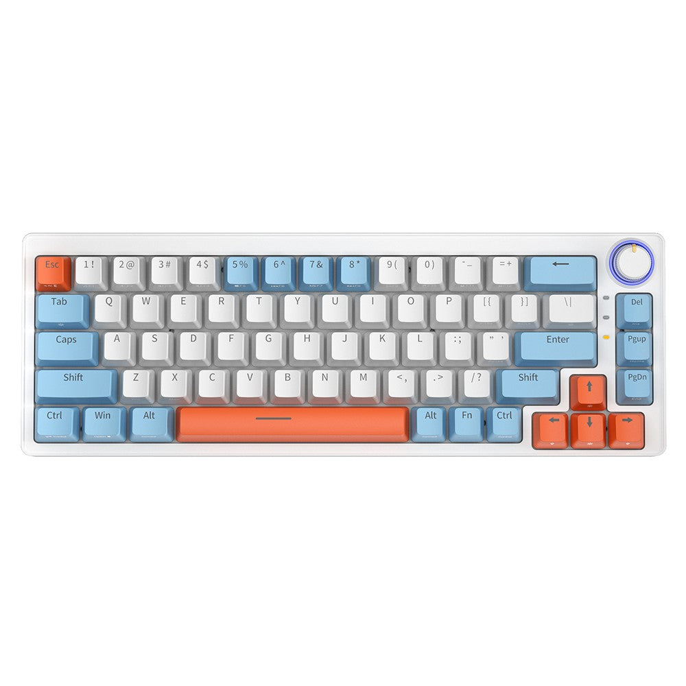 ZA68 Computer Bærbar Gaming Tastatur Kablet RGB Lys 68-Tasters Mekanisk Tastatur