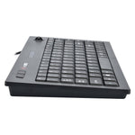 MCSAITE MC-9712 Ultra-Slim Tastatur Lydløs Indtastning USB-kablet Mekanisk Computer Tastatur