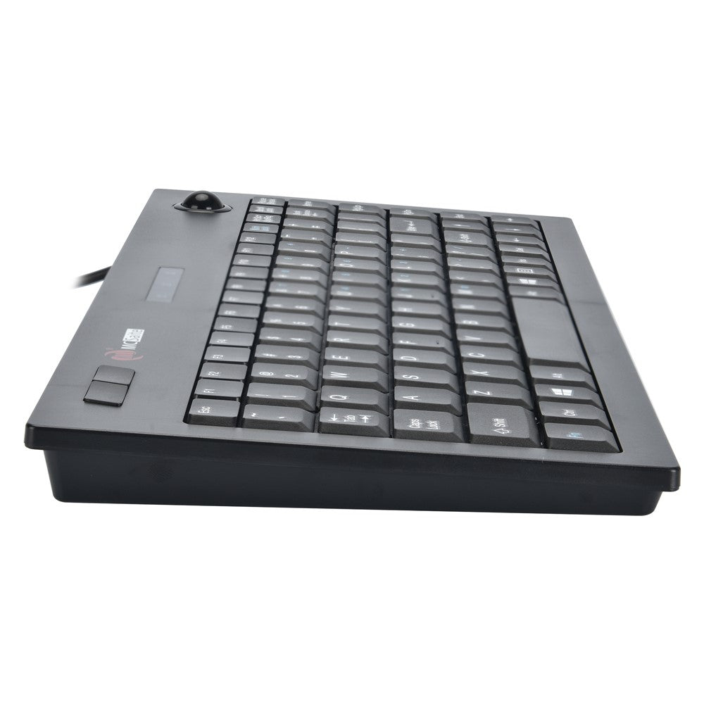 MCSAITE MC-9712 Ultra-Slim Tastatur Lydløs Indtastning USB-kablet Mekanisk Computer Tastatur