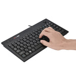 MCSAITE MC-9712 Ultra-Slim Tastatur Lydløs Indtastning USB-kablet Mekanisk Computer Tastatur