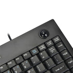 MCSAITE MC-9712 Ultra-Slim Tastatur Lydløs Indtastning USB-kablet Mekanisk Computer Tastatur